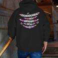 Enchanted To Teach You Bracelet Teacher Back To School Men Zip Up Hoodie Back Print, funny gift