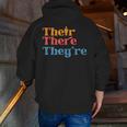 English Teacher Their There Theyre Grammar Men Women Men Zip Up Hoodie Back Print, English Teacher Hoodies, funny gift English Teacher Their There Theyre Grammar Men Women Men Zip Up Hoodie Back Print, English Teacher Hoodies, funny gift