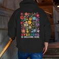 Everyone Is Welcome Here Tshirt Idaho Teacher Support Retro Men Zip Up Hoodie Back Print, funny gift Everyone Is Welcome Here Tshirt Idaho Teacher Support Retro Men Zip Up Hoodie Back Print, funny gift