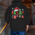 FA LA 8 Christmas Santa FA La Math Teacher Student Men Zip Up Hoodie Back Print, funny gift FA LA 8 Christmas Santa FA La Math Teacher Student Men Zip Up Hoodie Back Print, funny gift
