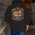 Fall In Love With Kindergarten Autumn Kindergarten Teacher Men Zip Up Hoodie Back Print, funny gift Fall In Love With Kindergarten Autumn Kindergarten Teacher Men Zip Up Hoodie Back Print, funny gift