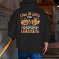 Fall In Love With Learning Autumn Fall Season Teacher Men Zip Up Hoodie Back Print, funny gift Fall In Love With Learning Autumn Fall Season Teacher Men Zip Up Hoodie Back Print, funny gift