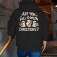 Are You Fall O Ween Directions Halloween Teacher Ghosts Men Zip Up Hoodie Back Print, funny gift Are You Fall O Ween Directions Halloween Teacher Ghosts Men Zip Up Hoodie Back Print, funny gift