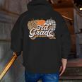 Fall Teacher Shirt 3rd Grade Teacher Retro Halloween Pumpkin Men Zip Up Hoodie Back Print, funny gift Fall Teacher Shirt 3rd Grade Teacher Retro Halloween Pumpkin Men Zip Up Hoodie Back Print, funny gift