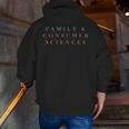 FCS Teacher Family And Consumer Sciences Minimalist Teacher Men Zip Up Hoodie Back Print, funny gift FCS Teacher Family And Consumer Sciences Minimalist Teacher Men Zip Up Hoodie Back Print, funny gift