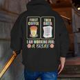 First Coffee Then Data SPED Teacher Taking a Break Men Zip Up Hoodie Back Print, funny gift First Coffee Then Data SPED Teacher Taking a Break Men Zip Up Hoodie Back Print, funny gift