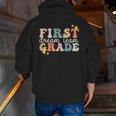First Grade Dream Team First Day Of 1st Grade Teachers For Men Women Men Zip Up Hoodie Back Print, First Grade Teacher Hoodies, funny gift