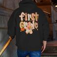 First Grade Fall Floral Coquette Bow Teachers Students Men Zip Up Hoodie Back Print, First Grade Teacher Hoodies, funny gift First Grade Fall Floral Coquette Bow Teachers Students Men Zip Up Hoodie Back Print, First Grade Teacher Hoodies, funny gift