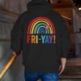 Fri-Yay Friyay Rainbow Colors Teacher Childrens Fun Designs Men Zip Up Hoodie Back Print, funny gift Fri-Yay Friyay Rainbow Colors Teacher Childrens Fun Designs Men Zip Up Hoodie Back Print, funny gift