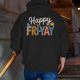 Fri-Yay Teacher Fry Yay Friday Weekend Happy Fri-Yay Men Zip Up Hoodie Back Print, funny gift Fri-Yay Teacher Fry Yay Friday Weekend Happy Fri-Yay Men Zip Up Hoodie Back Print, funny gift