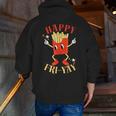 Fun Teacher Happy Fri Yay French Fries Friday Lovers Men Zip Up Hoodie Back Print, funny gift Fun Teacher Happy Fri Yay French Fries Friday Lovers Men Zip Up Hoodie Back Print, funny gift