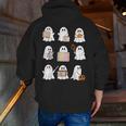 Ghost Speech Therapy Teacher Spooky Season Halloween Men Zip Up Hoodie Back Print, funny gift Ghost Speech Therapy Teacher Spooky Season Halloween Men Zip Up Hoodie Back Print, funny gift