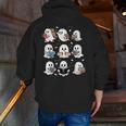 Ghosts With Books Library Halloween Men Women Kids Teacher Men Zip Up Hoodie Back Print, funny gift Ghosts With Books Library Halloween Men Women Kids Teacher Men Zip Up Hoodie Back Print, funny gift
