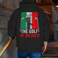 The Golf Of Mexico Golf Player Golf Teacher Golfer For Men Women Men Zip Up Hoodie Back Print, funny gift
