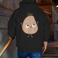 Good Egg Teacher Halloween Costume The Couch Potato Men Zip Up Hoodie Back Print, funny gift