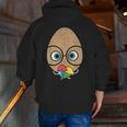 The Good Egg Teacher Halloween Costume Food Group Cute Men Zip Up Hoodie Back Print, funny gift