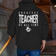 Greatest Teacher Of All Time Teachers Day 1 Teacher Goat Men Zip Up Hoodie Back Print, funny gift Greatest Teacher Of All Time Teachers Day 1 Teacher Goat Men Zip Up Hoodie Back Print, funny gift