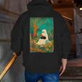 Groovy Ghost Reading Book Cat Halloween Ghost Teacher Men Zip Up Hoodie Back Print, Groovy Teacher Hoodies, funny gift Groovy Ghost Reading Book Cat Halloween Ghost Teacher Men Zip Up Hoodie Back Print, Groovy Teacher Hoodies, funny gift