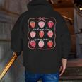 Groovy Kindergarten Is My Jam Strawberry Kinder Team Teacher Men Zip Up Hoodie Back Print, Groovy Teacher Hoodies, funny gift Groovy Kindergarten Is My Jam Strawberry Kinder Team Teacher Men Zip Up Hoodie Back Print, Groovy Teacher Hoodies, funny gift