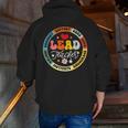 Groovy Lead Teacher Appreciation Back To School Men Zip Up Hoodie Back Print, Groovy Teacher Hoodies, funny gift