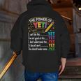 Growth Mindset Teacher Power Of Yet Inspirational Men Zip Up Hoodie Back Print, funny gift Growth Mindset Teacher Power Of Yet Inspirational Men Zip Up Hoodie Back Print, funny gift