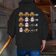Halloween Math Teacher Men Women Order Of Operations Men Zip Up Hoodie Back Print, funny gift Halloween Math Teacher Men Women Order Of Operations Men Zip Up Hoodie Back Print, funny gift