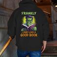 Halloween Teacher Librarian Frankenstein Reading Books Men Zip Up Hoodie Back Print, funny gift Halloween Teacher Librarian Frankenstein Reading Books Men Zip Up Hoodie Back Print, funny gift