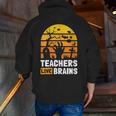 Halloween Teachers Science Math Teachers Love Brains Men Zip Up Hoodie Back Print, Science Teacher Hoodies, funny gift Halloween Teachers Science Math Teachers Love Brains Men Zip Up Hoodie Back Print, Science Teacher Hoodies, funny gift
