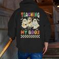 Halloween Teaching My Boos Cute Ghost Teacher Life Costume Men Zip Up Hoodie Back Print, funny gift Halloween Teaching My Boos Cute Ghost Teacher Life Costume Men Zip Up Hoodie Back Print, funny gift