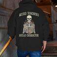 Halloween Weird Teachers Build Character Costume Men Women Men Zip Up Hoodie Back Print, funny gift Halloween Weird Teachers Build Character Costume Men Women Men Zip Up Hoodie Back Print, funny gift