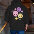 Happy To See Your Face Teacher Flower Back To School Men Zip Up Hoodie Back Print, funny gift Happy To See Your Face Teacher Flower Back To School Men Zip Up Hoodie Back Print, funny gift