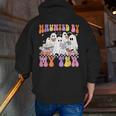 Haunted By My TBR Cute Ghosts Book Reading Teacher Halloween Men Zip Up Hoodie Back Print, funny gift Haunted By My TBR Cute Ghosts Book Reading Teacher Halloween Men Zip Up Hoodie Back Print, funny gift
