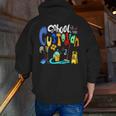 We Heart Love Our School Custodian For Teacher & Kids Men Zip Up Hoodie Back Print, funny gift