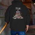 I'm Ok Read Book Reading Nerd Librarian Teacher School Men Zip Up Hoodie Back Print, funny gift I'm Ok Read Book Reading Nerd Librarian Teacher School Men Zip Up Hoodie Back Print, funny gift
