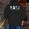 Inclusion Isn't Scary SLP Halloween Ghost Mummy Sped Teacher Men Zip Up Hoodie Back Print, funny gift Inclusion Isn't Scary SLP Halloween Ghost Mummy Sped Teacher Men Zip Up Hoodie Back Print, funny gift