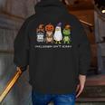Inclusion Isn't Scary SLP Halloween Sped Teacher Animal Men Zip Up Hoodie Back Print, funny gift Inclusion Isn't Scary SLP Halloween Sped Teacher Animal Men Zip Up Hoodie Back Print, funny gift