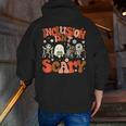 Inclusion Isn't Scary SLP Sped Teacher Halloween Men Zip Up Hoodie Back Print, funny gift Inclusion Isn't Scary SLP Sped Teacher Halloween Men Zip Up Hoodie Back Print, funny gift