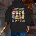 Inclusion Is My Jam SPED Teacher Special Education Teacher Men Zip Up Hoodie Back Print, funny gift Inclusion Is My Jam SPED Teacher Special Education Teacher Men Zip Up Hoodie Back Print, funny gift