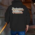 Inclusion Matters Special Education Sped Teacher Vintage Men Zip Up Hoodie Back Print, funny gift