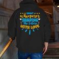Infant Whisperer Daycare School Childcare Infant Teacher Men Zip Up Hoodie Back Print, funny gift