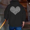 Instructional Assistant Teacher Appreciation T Shirt Men Zip Up Hoodie Back Print, funny gift