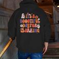It's A Bootiful Day For Learning Cute Teacher Halloween Men Zip Up Hoodie Back Print, funny gift It's A Bootiful Day For Learning Cute Teacher Halloween Men Zip Up Hoodie Back Print, funny gift