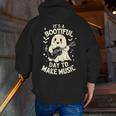 It's A Bootiful Day To Make Music Halloween Music Teacher Men Zip Up Hoodie Back Print, funny gift It's A Bootiful Day To Make Music Halloween Music Teacher Men Zip Up Hoodie Back Print, funny gift
