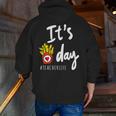 It's Fry Day Teacher Life Men Zip Up Hoodie Back Print, funny gift It's Fry Day Teacher Life Men Zip Up Hoodie Back Print, funny gift