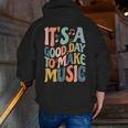 It's A Good Day To Make Music Musician Band Music Teacher Men Zip Up Hoodie Back Print, funny gift It's A Good Day To Make Music Musician Band Music Teacher Men Zip Up Hoodie Back Print, funny gift