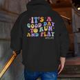 Its A Good Day To Run And Play PE Teacher Must Have Men Zip Up Hoodie Back Print, Pe Teacher Hoodies, funny gift Its A Good Day To Run And Play PE Teacher Must Have Men Zip Up Hoodie Back Print, Pe Teacher Hoodies, funny gift