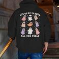 It’s Okay To Feel All The Feels Special Ed Teacher Halloween Men Zip Up Hoodie Back Print, funny gift