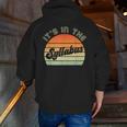 It's In The Syllabus Shirt Professor Saying College Teacher For Men Women Men Zip Up Hoodie Back Print, funny gift It's In The Syllabus Shirt Professor Saying College Teacher For Men Women Men Zip Up Hoodie Back Print, funny gift