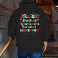 Jolliest Bunch Of Teachers Aides This Side Of Homeroom Men Zip Up Hoodie Back Print, funny gift