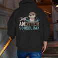Just Anotter School Day Cute Otter Lover Teacher Student Men Zip Up Hoodie Back Print, funny gift